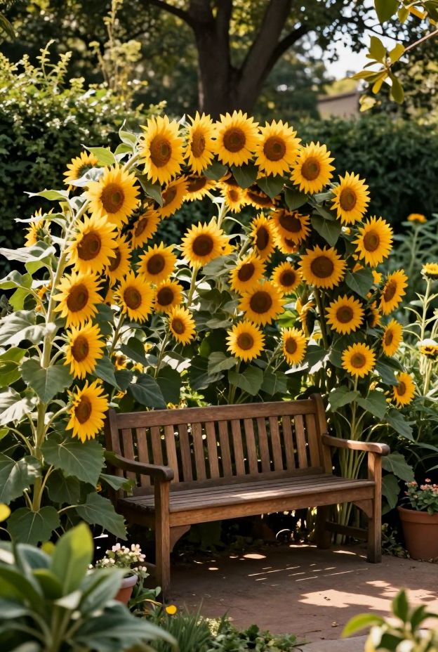 12 Stunning Sunflower Garden Ideas to Fill Your Outdoor Space With Towering Color and Joy