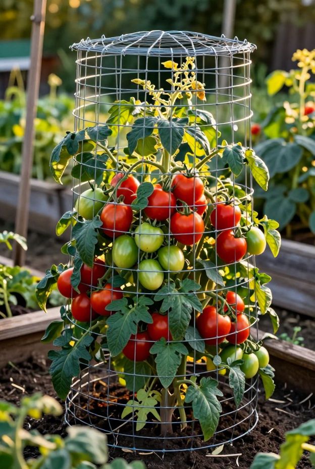 11 Brilliant Tomato Trellis Ideas to Support Your Plants and Dramatically Boost Your Harvest