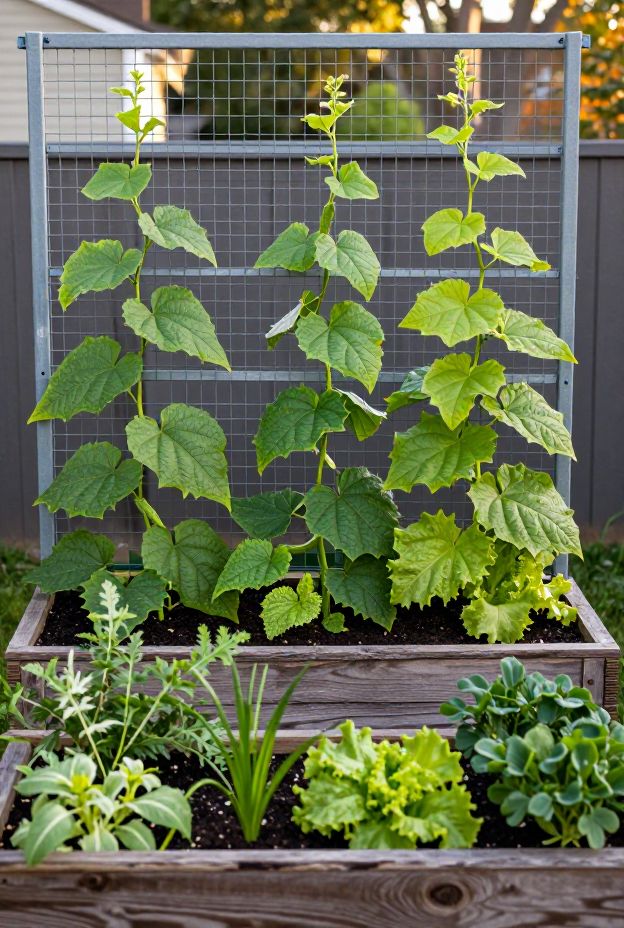 14 Brilliant Cucumber Trellis Ideas to Support Your Plants and Save Valuable Garden Space