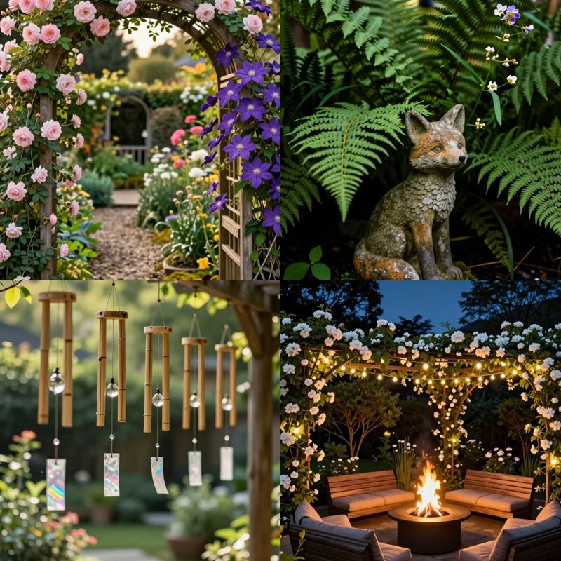 Whimsical enchanted garden ideas