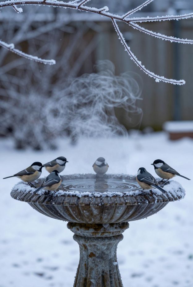 12 Charming Birdbath Ideas to Attract More Birds to Your Garden