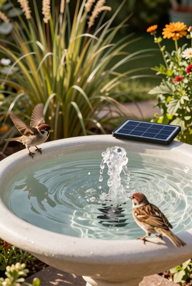 12 Charming Birdbath Ideas to Attract More Birds to Your Garden
