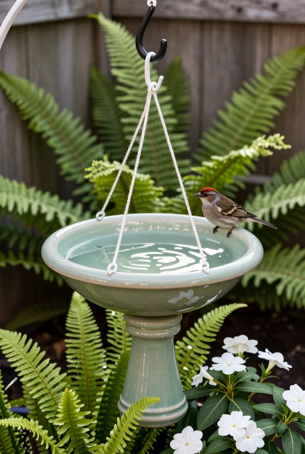12 Charming Birdbath Ideas to Attract More Birds to Your Garden