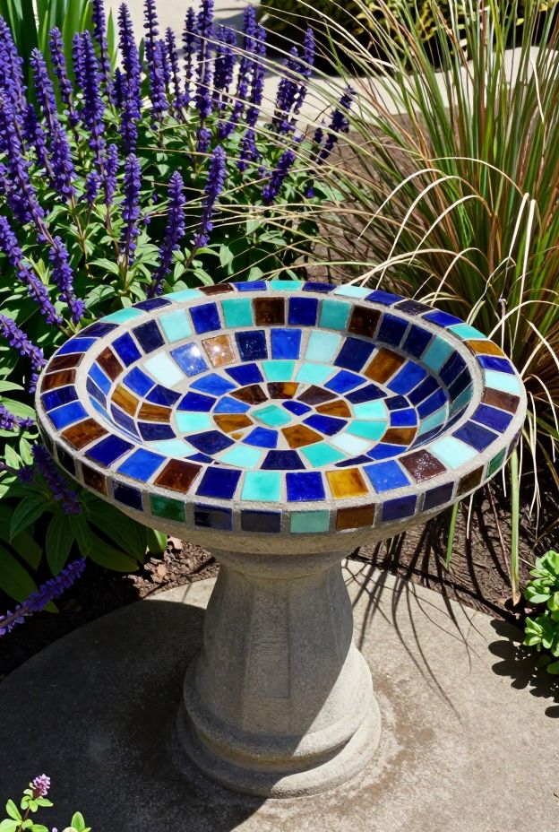 12 Charming Birdbath Ideas to Attract More Birds to Your Garden
