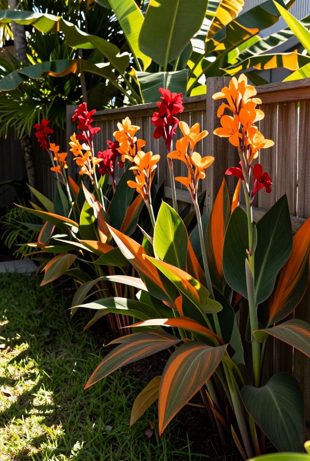 13 Stunning Canna Lily Landscaping Ideas for a Tropical Backyard Look