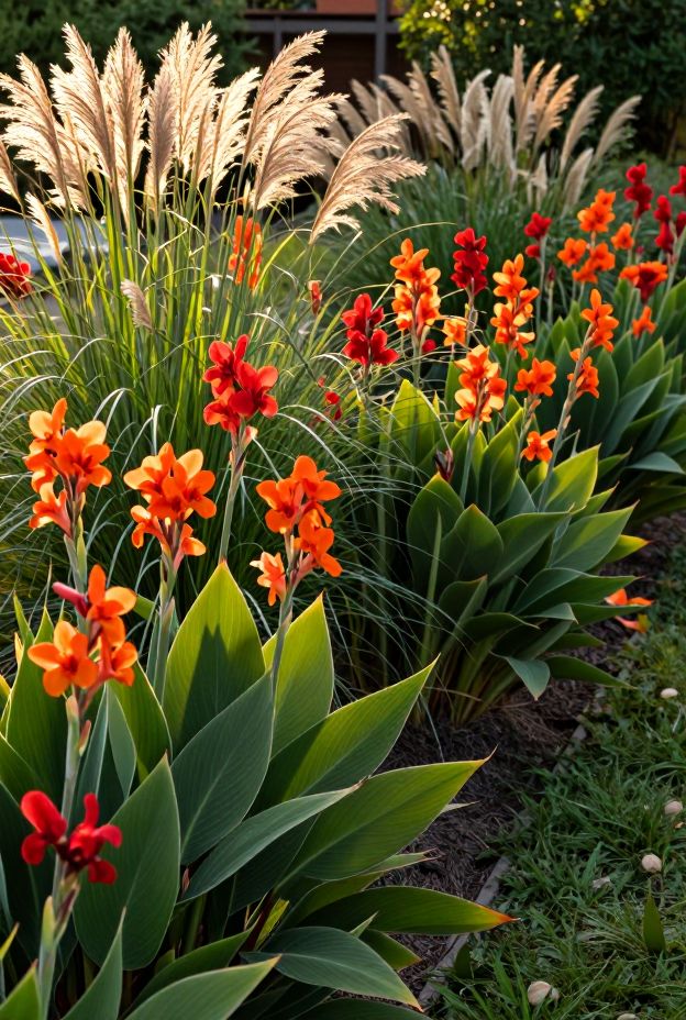 13 Stunning Canna Lily Landscaping Ideas for a Tropical Backyard Look