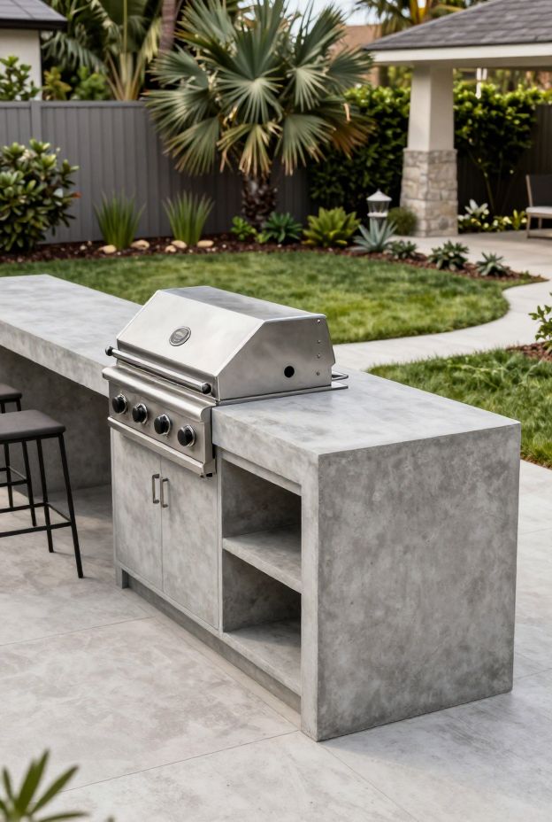 14 Stunning Cement Patio Ideas to Create a Sleek and Modern Outdoor Space