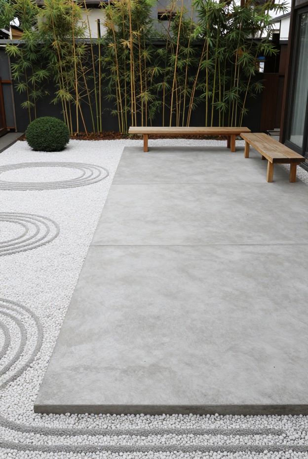 14 Stunning Cement Patio Ideas to Create a Sleek and Modern Outdoor Space