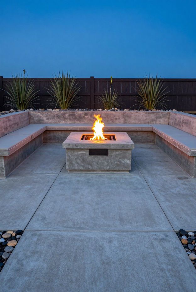 14 Stunning Cement Patio Ideas to Create a Sleek and Modern Outdoor Space