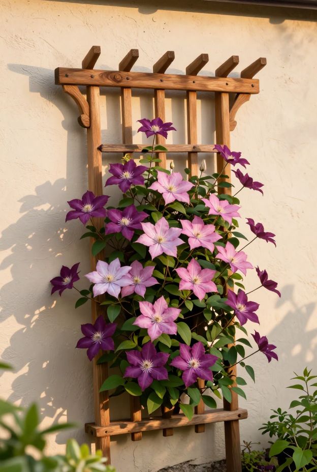 10 Stunning Clematis Trellis Ideas to Create a Vertical Garden Showpiece