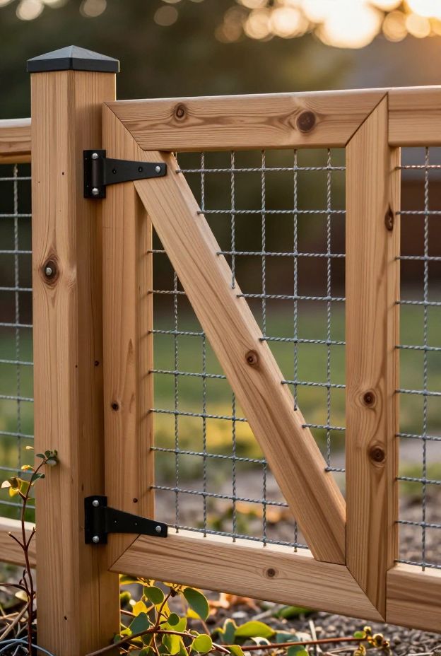 10 Stunning Hog Wire Fence Ideas for a Modern Rustic Yard