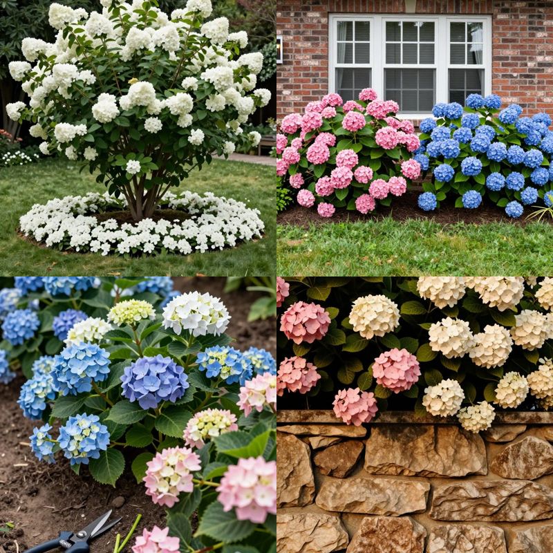Hydrangea landscaping ideas lush garden look