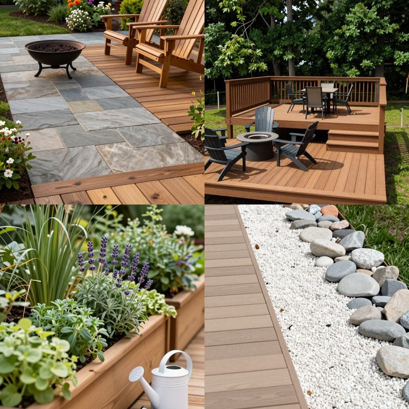 Low deck ideas ground level indoor outdoor living