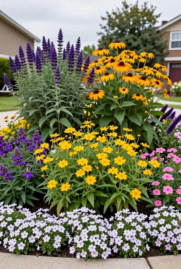 13 Brilliant Low Maintenance Flower Bed Ideas for Busy Homeowners