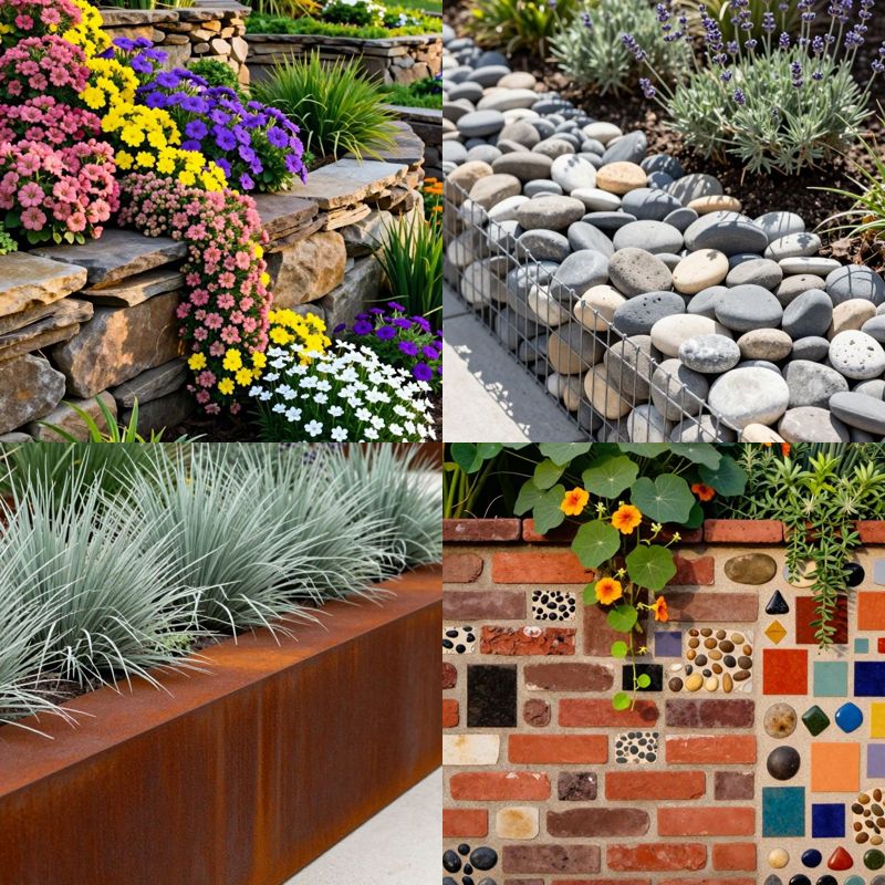 Low retaining wall ideas sloped garden beds