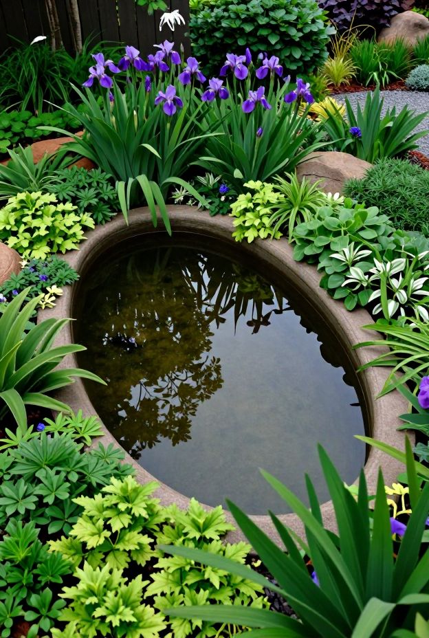 11 Charming Mini Pond Ideas to Bring Tranquil Water Features to Small Yards