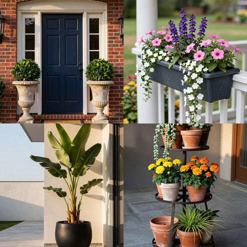 Porch planter ideas welcome guests in style