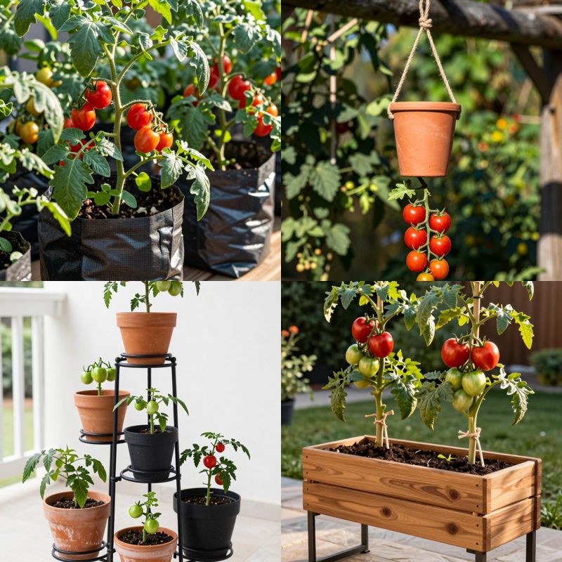 Tomato planter ideas grow more less space